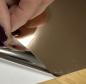 Preview: Vinylfolie hochglanz rosegold 30x50cm Rolle