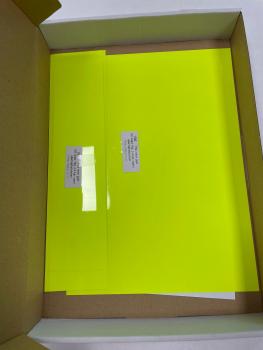 Flexfolie Premium 1040 neon gelb A4