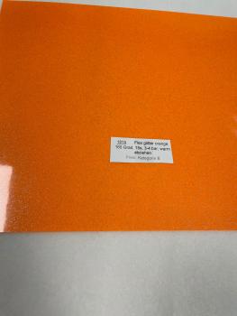 Flexfolie Glitter 1815 orange A4