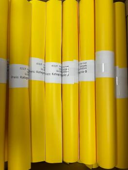 Vinylfolie matt 4112 vivid gelb 60cm x 1m Rolle