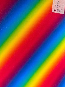 Vinylfolie Regenbogen diagonal 5408 Rainbow 30x50cm Rolle