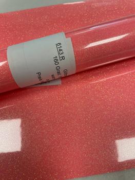 Flexfolie Glitter 6143 neon pink A4