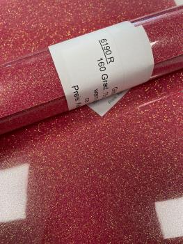 Flexfolie Glitter 6190 rot mix