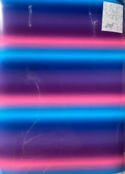 Flexfolie PU Rainbow Stripes 6404 starry lila 30x100cm Rolle