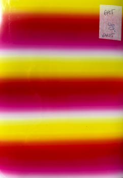 Flexfolie PU Rainbow Stripes 6405 Sunrise