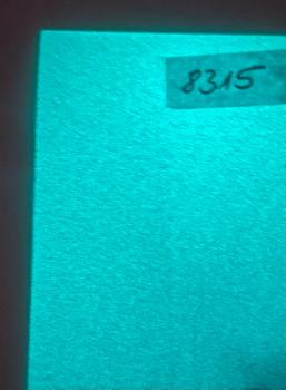 Flexfolie 3D Puff Glow in the dark 8315 blau
