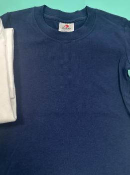 T-Shirt für Kinder 2200 Größe 110/116 navy blau