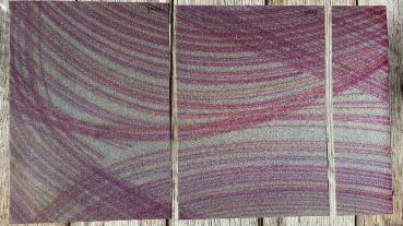 Flexfolie Glitzer Glamour Freaky GM 23 color lines 30x50cm Rolle