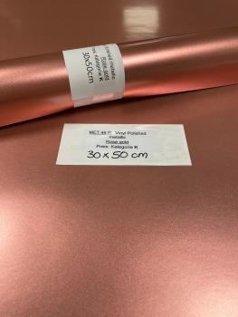 Vinylfolie poliert metallic MET 48 rose gold 30x50cm Rolle