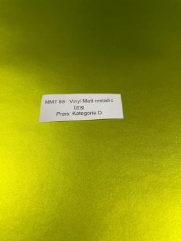 Vinylfolien matt metallic MMT 88 lime A4