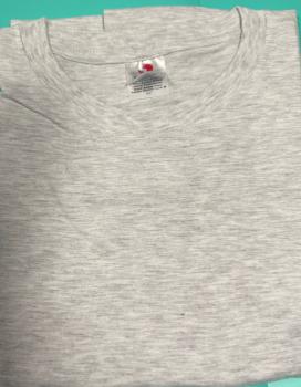 T Shirt Classic-T Unisex ash grau Größe M