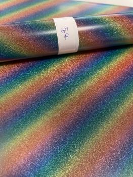 Flexfolie Glitzer Glamour Rainbow GM 19 50cm x 1m Rolle