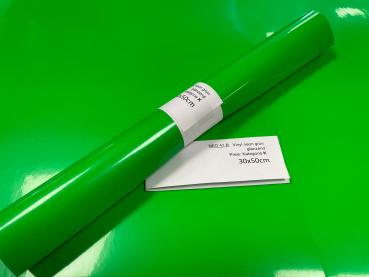 Vinylfolie Neon grün glänzend 30x50cm Rolle