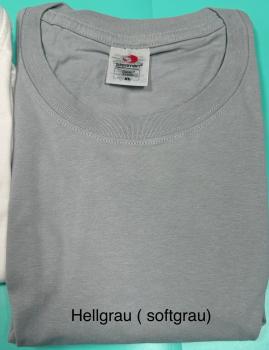 T Shirt Classic-T Unisex soft grau Größe S
