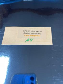 Vinylfolie spezial hochglanz SPE 32 hellblau metallic A4