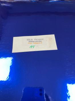 Vinylfolie spezial hochglanz SPE 33 blau metallic A4