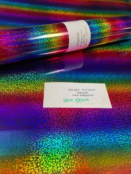 Vinylfolie spezial SPE 98 holo regenbogen 30x50cm Rolle