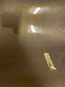 Vinylfolie Transparent Glitter TGL 70 altgold A4