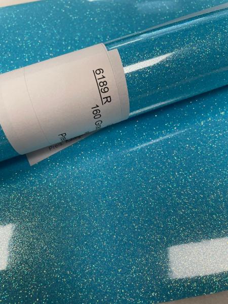 Flexfolie Glitter 6189 blau mix