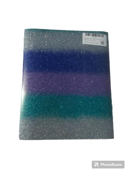 Flexfolie Ombre Glitter 6603 Rainbow lila