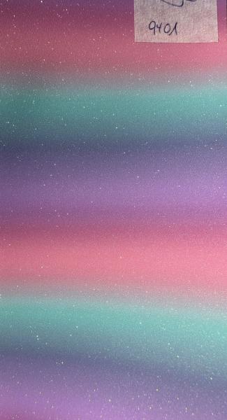 Vinylfolie Rainbow Streifen 9401 pink cyan 30x50cm Rolle