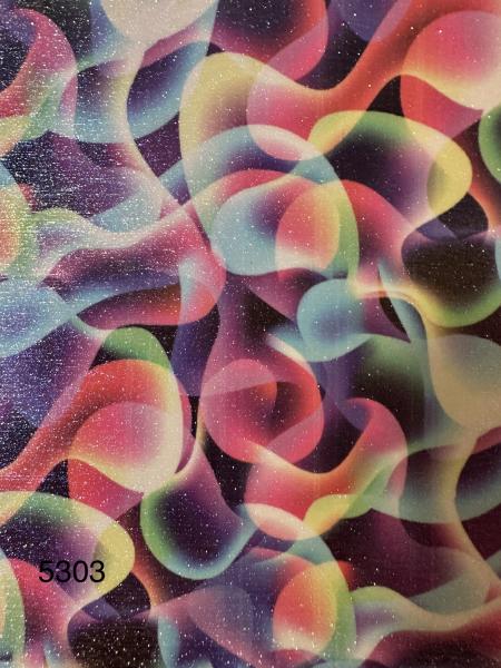 Vinylfolie Glitter Brush 5303 Abstract Bubbles