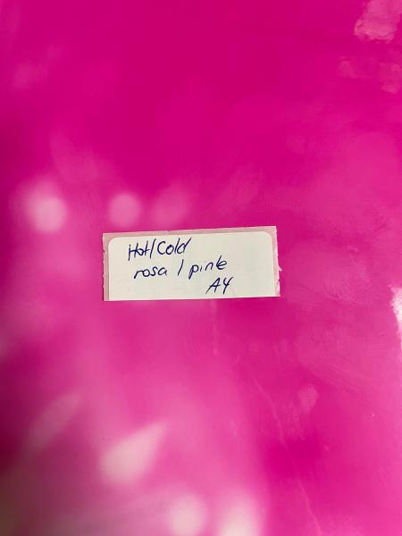 Vinylfolien Heiß/kalt COLD 81 rosa/pink A4