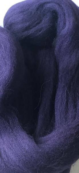 Kammzug Filzwolle violett Nr 32