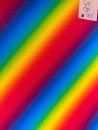 Vinylfolie Regenbogen diagonal 5408 Rainbow A4