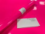 Vinylfolie Neon pink glänzend 30x50cm Rolle