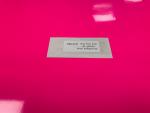 Vinylfolie Neon pink glänzend A4